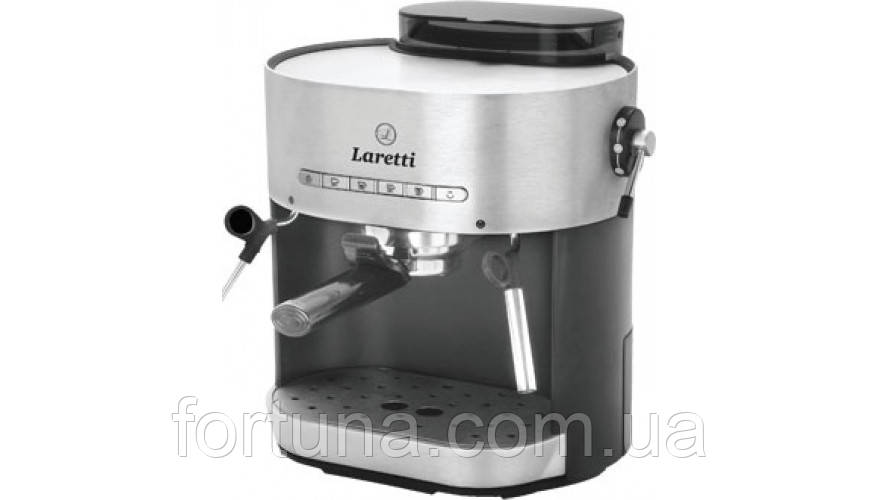 Кофемашина Laretti LR7902, 1250 Вт, тиск 15 бар,капучинатор