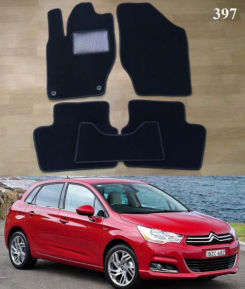 Ворсові килимки на Citroen C4 (N) '10-18 / Citroen DS4 '11-18