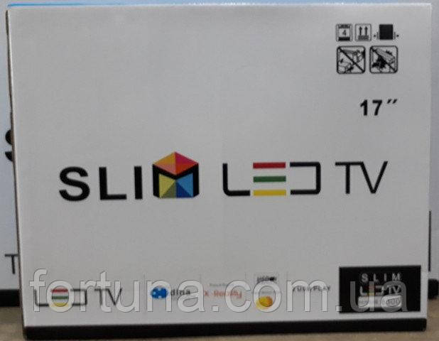 Телевізор SLIM LED TV 17" з Т2 тюнером