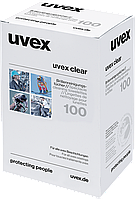 Влажные салфетки для чистки очков UVEX UX-CLEANTOW W 100шт