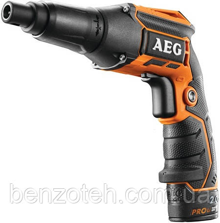 Шуруповерт акумуляторний AEG BTS12CLi-202CBLL + ліхтар 4935464817