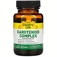 Комплекс каротиноидов Country Life "Carotenoid Complex" (60 капсул)