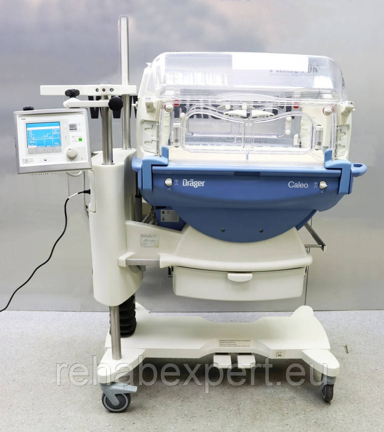 Неонатальний інкубатор для інтенсивної терапії для новонароджених Drager Caleo Closed Neonatal Incubator 2012, фото 1