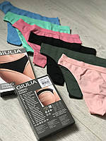 Трусики-стрінги безшовні еластичні Giulia String Invisible (String Briefs) різні кольори S/M - L/XL, фото 6