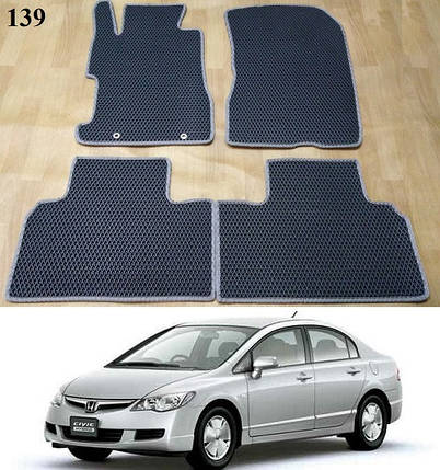 Килимки ЕВА в салон Honda Civic VIII sedan '06-12, фото 2