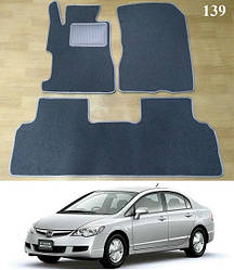 Ворсові килимки на Honda Civic VIII sedan '06-11