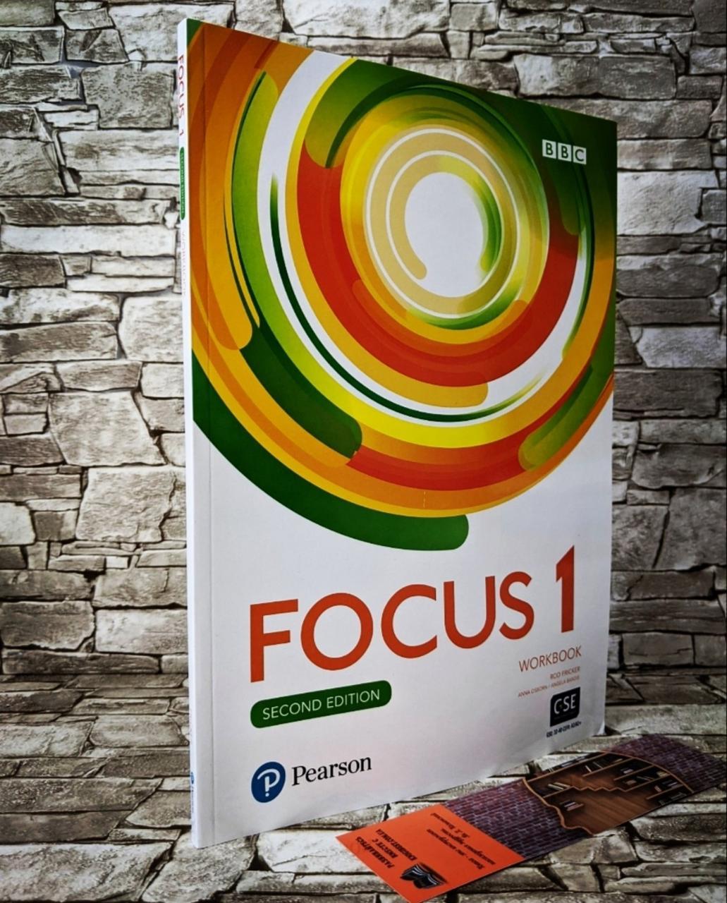 Книга "Focus Second Edition 1 Workbook" Pearson Робочий зошит Англійська для підлітків