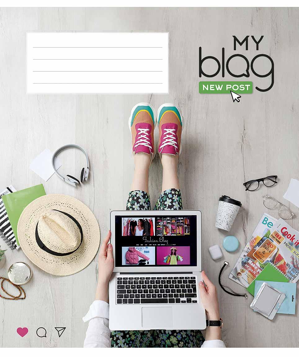 Зошит 48арк. кліт. Школярик "To be blogger" УФ-лак №048-3170K(10)(100)