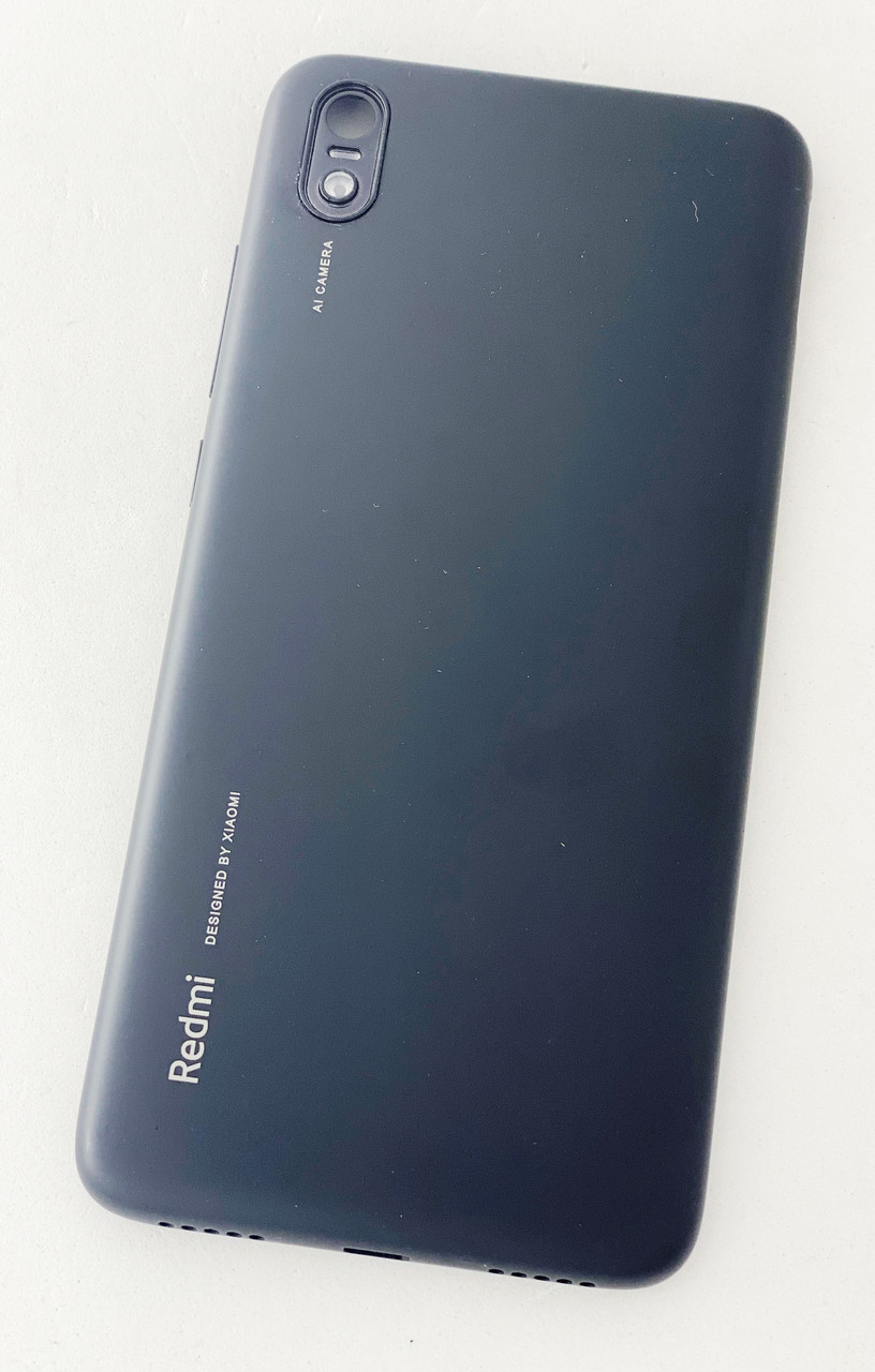 Задня кришка дляХіаомі Redmi 7A, чорна, Matte Black, фото 1