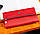 Червоний гаманець-клатч з відділенням на блискавці з натуральної шкіри ST Leather ST269, фото 3