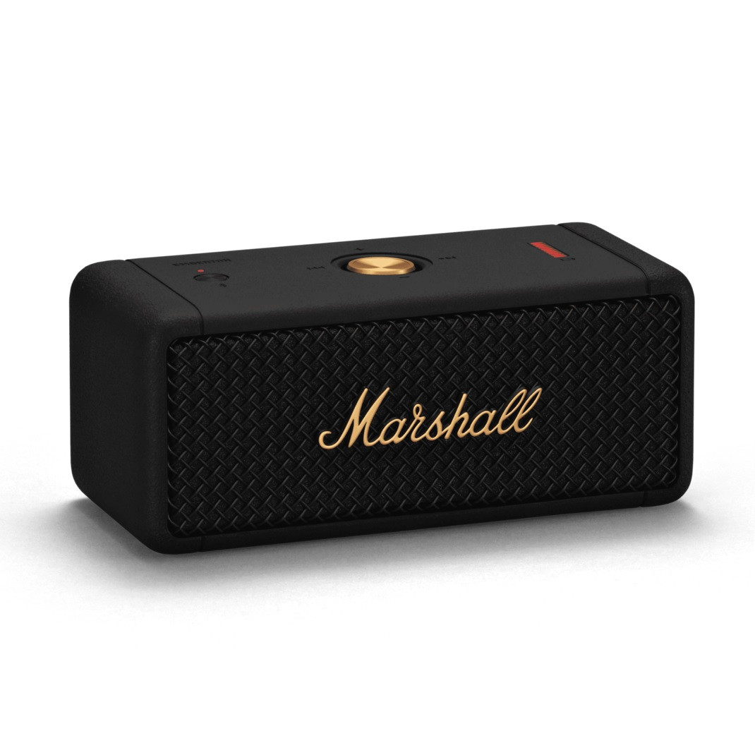 Портативна акустика Marshall Emberton Black and Brass