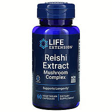 Комплекс з екстракту грибів рейші Life Extension "Reishi Extract Mushroom Complex" (60 капсул)