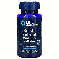 Комплекс из экстракта грибов Рейши Life Extension "Reishi Extract" (60 вегетарианских капсул)