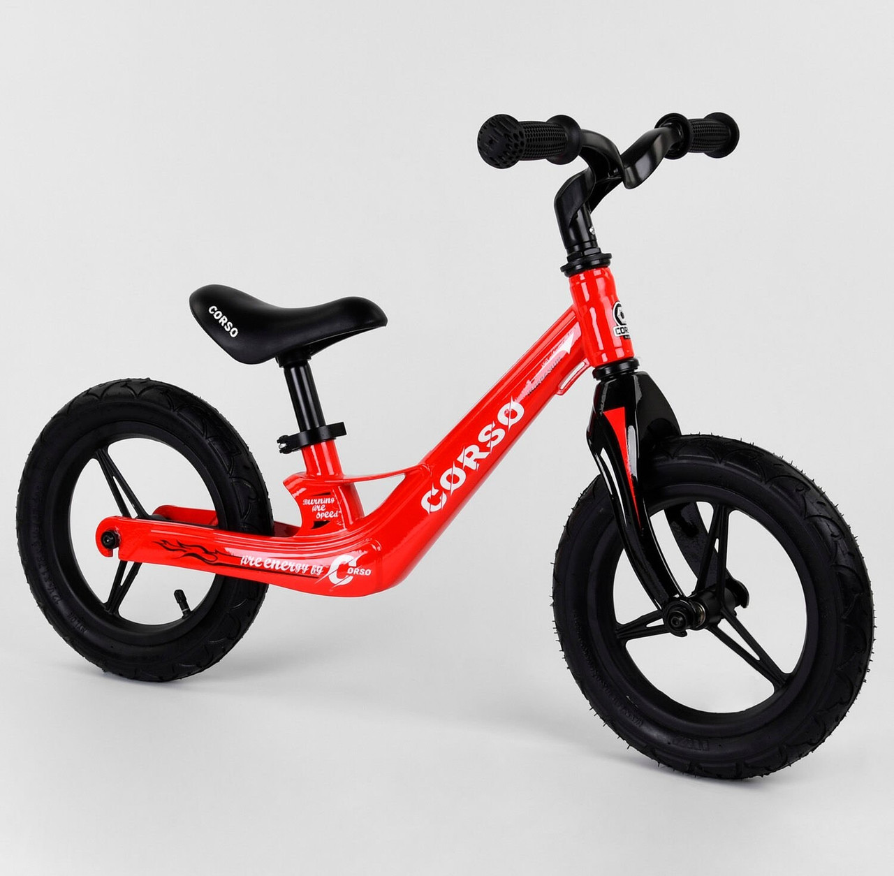 Легкий велобіг для малюків від 1 року, біговел для хлопчиків і дівчаток Corso 66650 колеса 12"