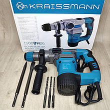 Бочковой Перфоратор Kraissmann 1500 BH 26