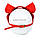 Преміуммаска кішечки LoveCraft, натуральна шкіра, червона, фото 3