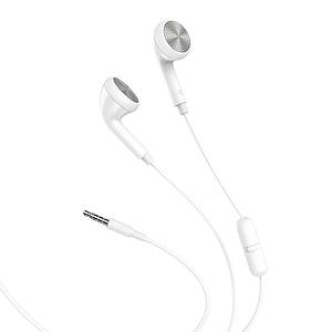 Навушники 3.5 мм M73 Joan з мікрофоном, Білий