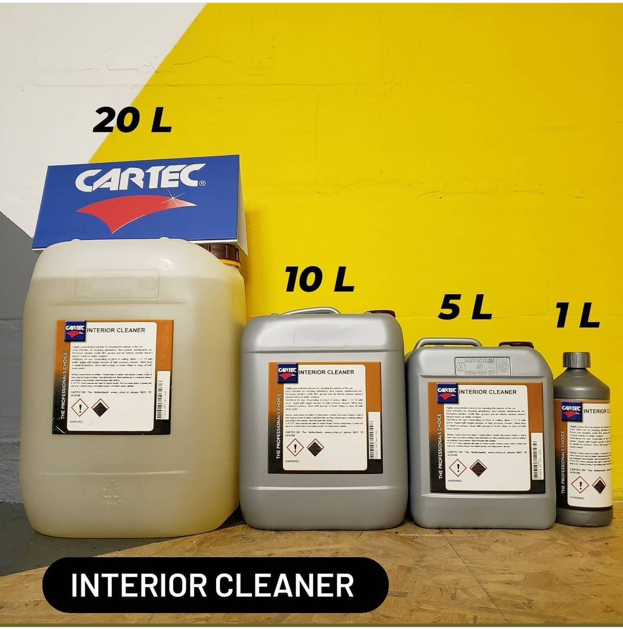 CARTEC INTERIOR CLEANER хімчистка салону ( текстиль, килими) 1L