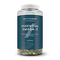 Омега 3 Майпротеин Рыбий жир жирные кислоти Essential Omega 3 Myprotein 250 капсул