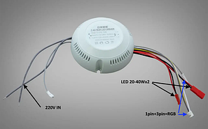 RGB драйвера для RGB люстр і світильників