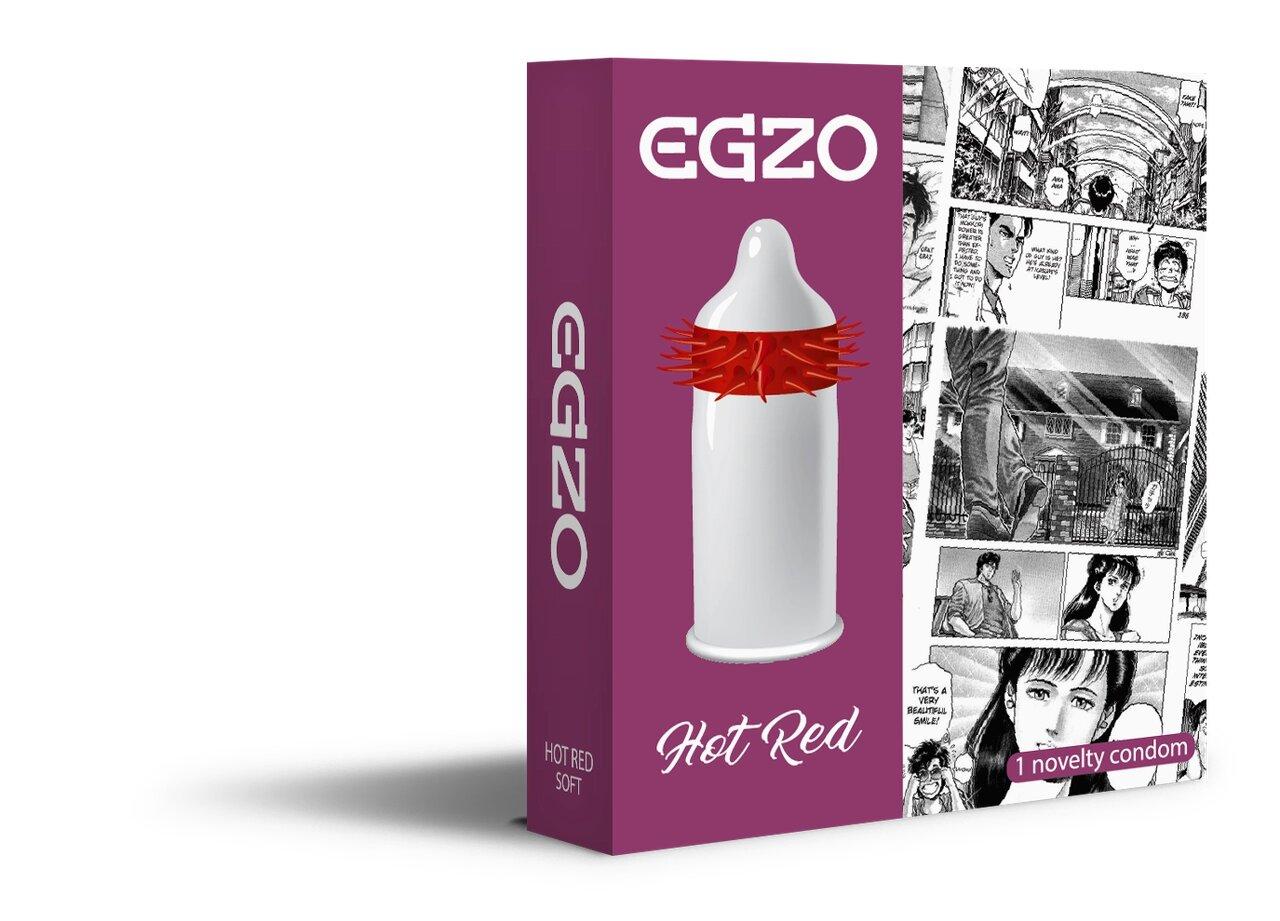 Презервативи EGZO Hot Red- Вогняно-червоний
