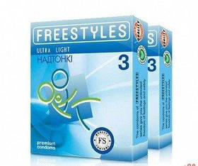 Freestyles Супертонкі No 3 шт Ultra Light