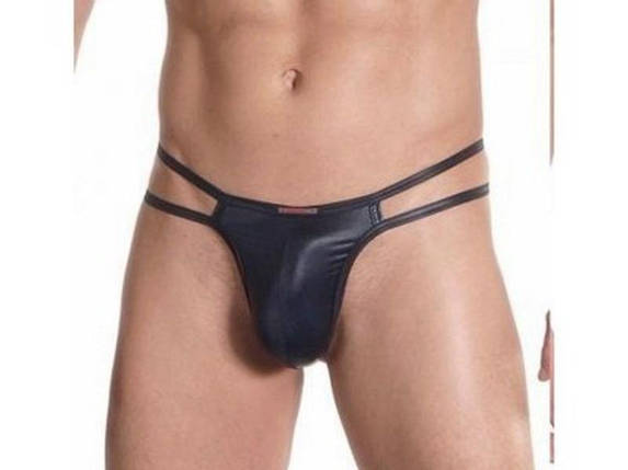 Винілові чоловічі стрінги Ostin, фото 2