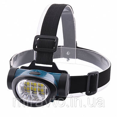 Ліхтарик-лоб D=57 603-6SMD/3 режими/3*AAA/пластик