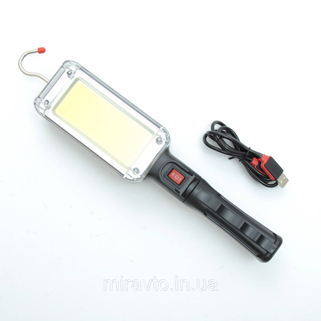 Переноска інспекційна COB 5W/400 lm, АКБ-2x18650, ЗП micro USB, магніт/гачок ZJ-8859