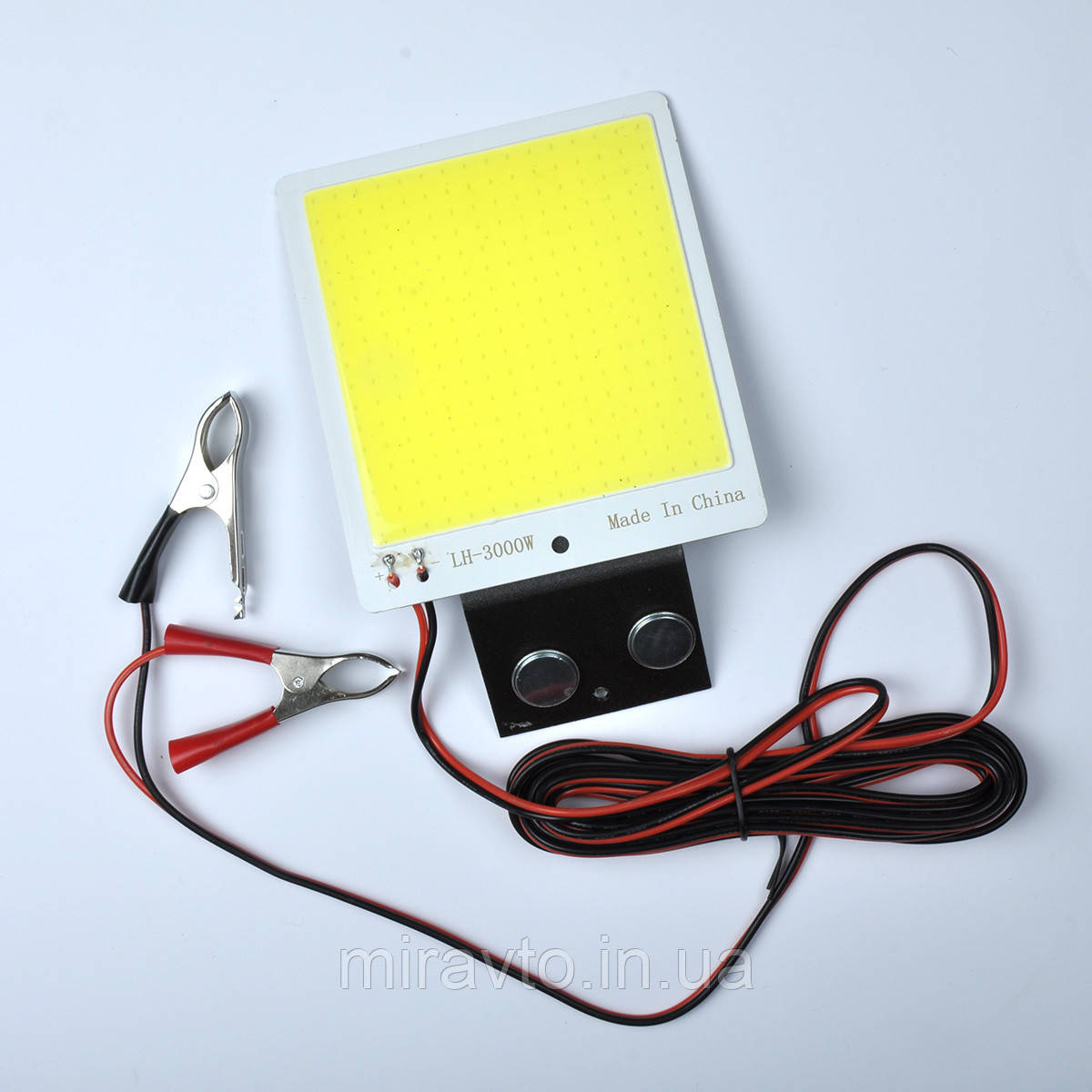 Переноска від клеми магнітна 12v/COB/2.8 м 3000W "GS" 60903
