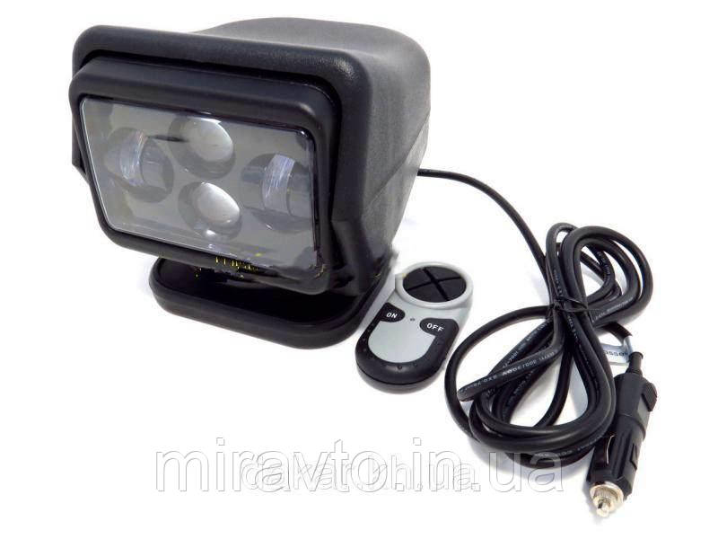 Фарошукач LED 12/24 V 60 W "CH 015" 360°- корпус пластик — чорний — пульт — у прикурку 2687