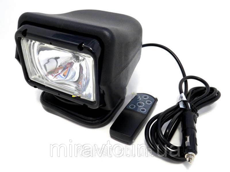 Фарошукач Xenon 12 V 55 W "CH 015" 360° — корпус пластик — чорний — пульт — у прикурку 3054