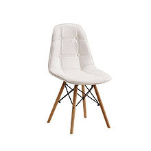 Стілець кухонний обідній з мякою спинкою Джастін екошкіра Мікс Меблі