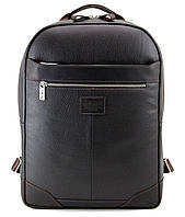 Городской рюкзак коричневый кожаный для ноутбука, мужской/женский рюкзак с органайзером коричневый из кожи А4