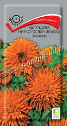 Насіння Календула низькоросло Іриска Жовтогаряче 10 насіння Пошук