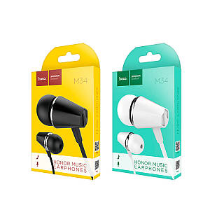 Навушники гарнітура Hoco M34 з мікрофоном, Чорний