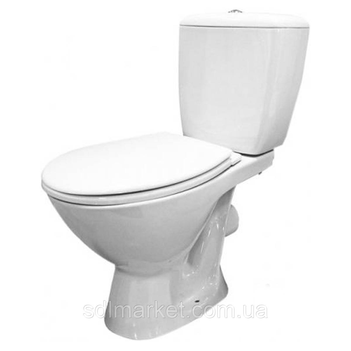 Компакт Cersanit 767 KORAL 011 3/6 з сидінням поліпропилен з металевим кріпленням