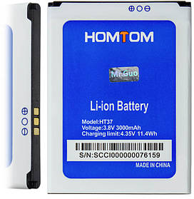 Акумуляторна батарея Ergo HOMTOM HT37, HT37 PRO