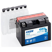 Аккумулятор мото EXIDE 12 V 11.2 Ah 205 A (+/-) 150x87x110 мм (YTZ14-BS / ETZ14-BS)