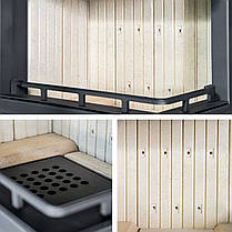 Камінна топка UNIFLAM 660 DURO праве скло гільйотина, фото 3