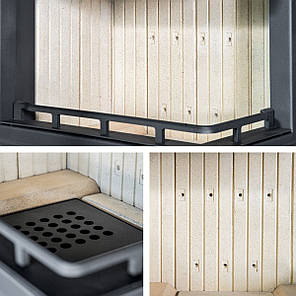 Камінна топка UNIFLAM 660 DURO гільйотина, фото 3