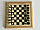 Настільна гра 3 в 1 Шахи, шашки, нарди 29х29 см | Шахи, шашки для дітей, фото 4