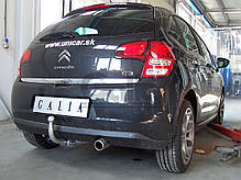 Фаркоп Citroen C3 2001-2016 (Сітроен С3) без підрізу бампера, фото 5