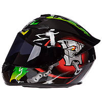 Мотошлем, шлем для мотоцикла QKE M-3822 размер XL (61-62)