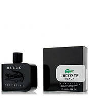 Мужская туалетная вода Lacoste Black Essential (свежий древесный аромат)