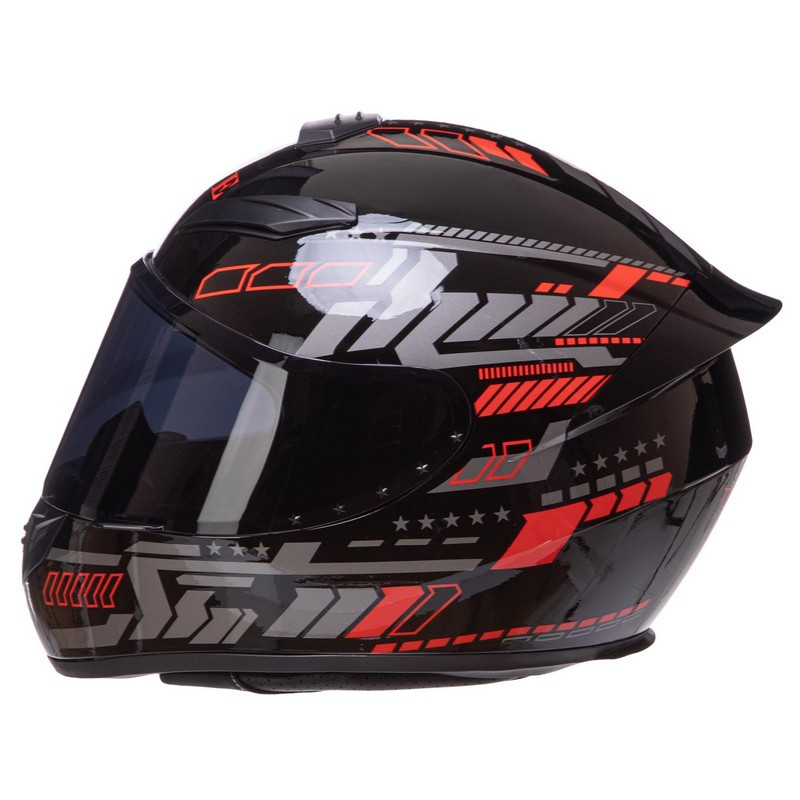 Мотошлем, шлем для мотоцикла QKE M-3835 размер L (58-61) - фото 1 - id-p1601232721