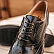 Чорні туфлі оксфорди Sensor 44 розмір, фото 2