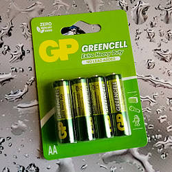 Батарейка AA (R6P) GP Greencell Extra Heavy Duty GP15G-UE4 1.5 V