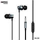 Навушники MP3 Remax RM-202 In-Ear Headphone Original, Світло-сірий, фото 3