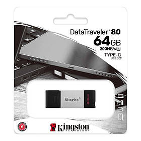 Flash Kingston USB 3.2 DT 80 64GB Type-C